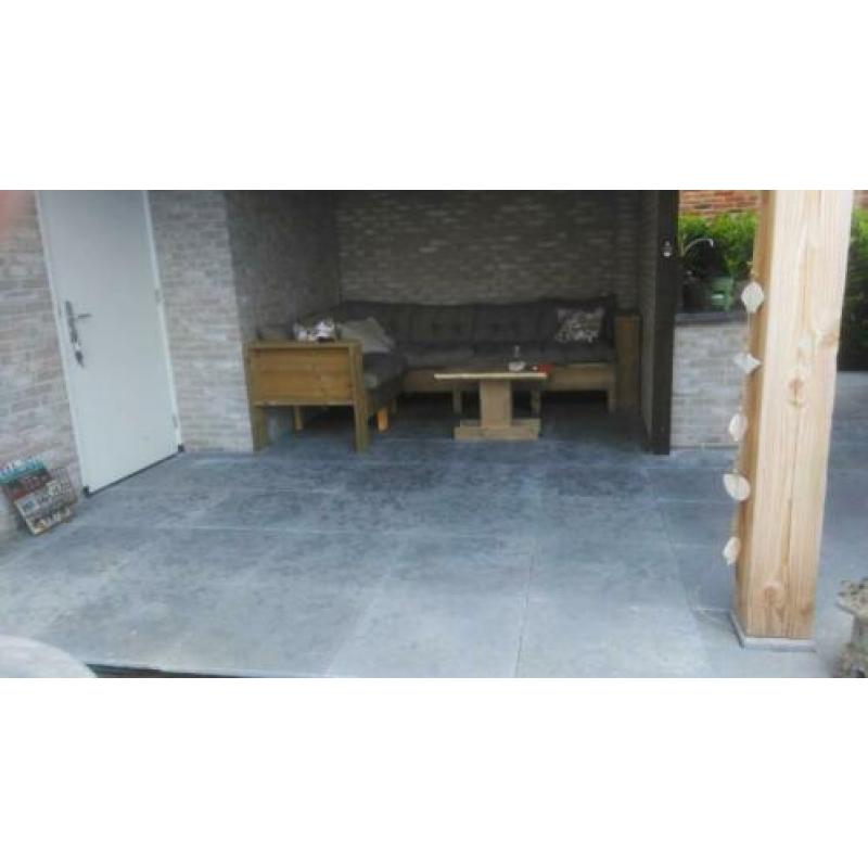 Castle Stone Grey kloostervloer 60x60 cm antiek verouderd