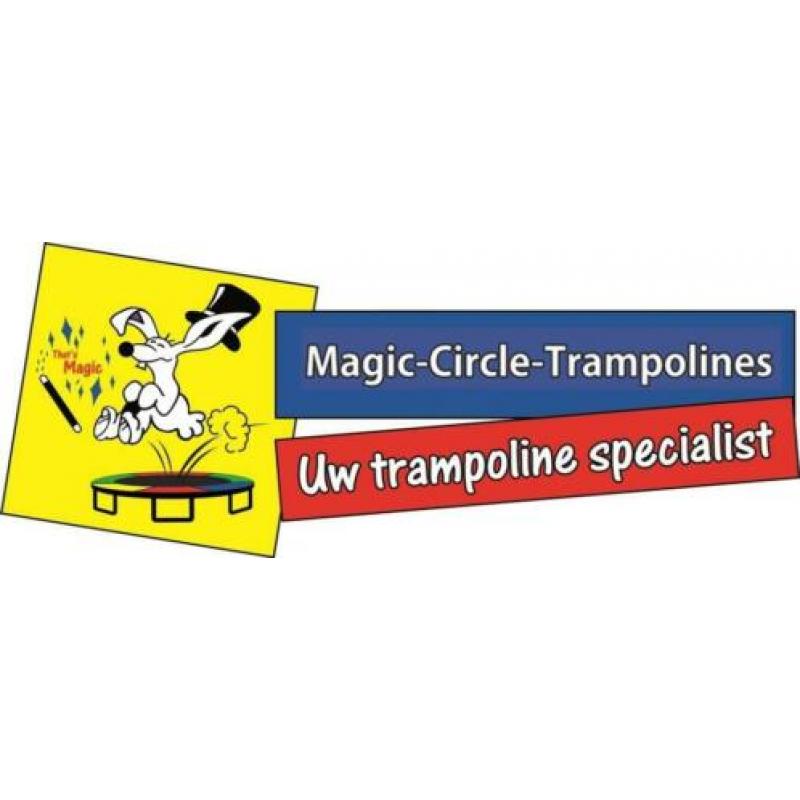 Ingraaf Trampoline Magic Circle Pro Black 244 inground 819