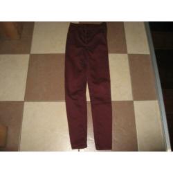nieuwe mooie bordeauxrode skinny stretch jeans, mt 36