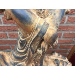 topbeeld! houten Kwanyin uit China