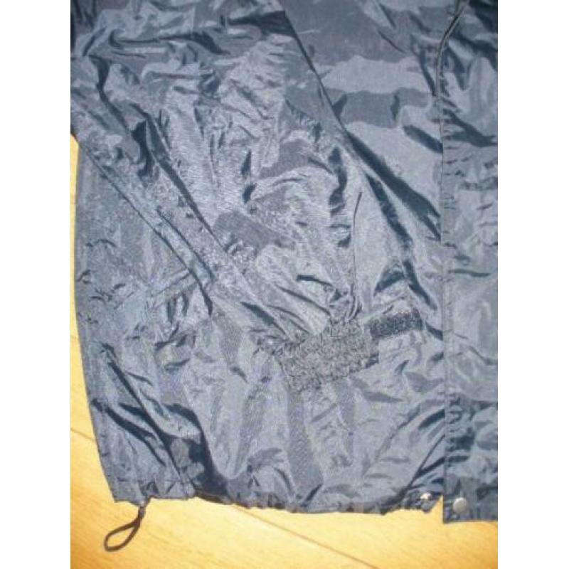 Regenjas regenjack donker blauw maat M - nieuw -