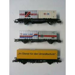 containerwagons voor wisselstroom