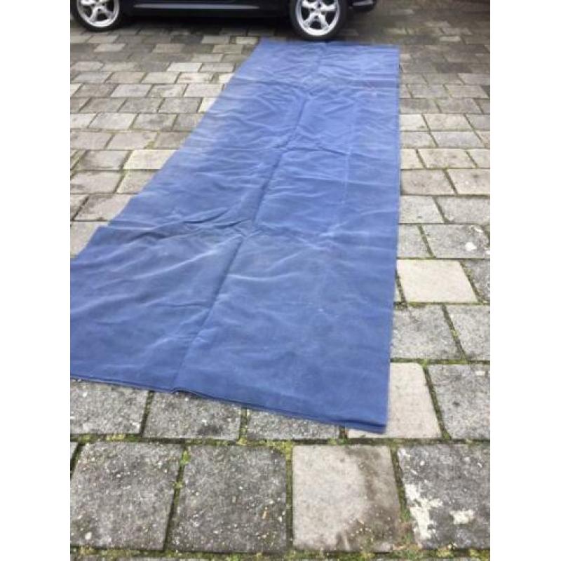 Tent tapijt 3,5 x 4,5 mtr blauw