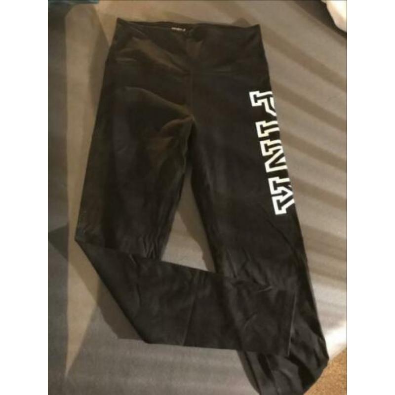Pink sportlegging maat m