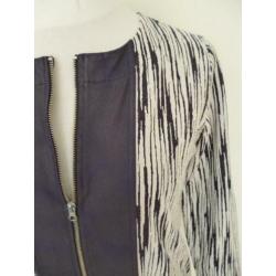 Ophilia donkerblauwe jurk/vest/tuniek maat 3 (46)