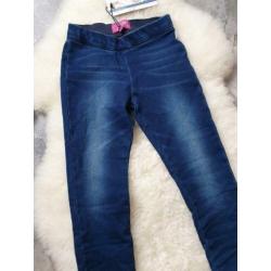 Maat 122 NIEUWE Meisjes Tregging Broek VINROSE