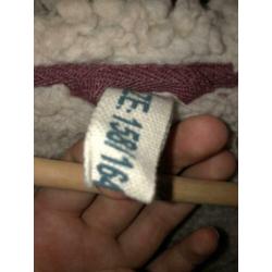 Vest met dikke invoer mt 158