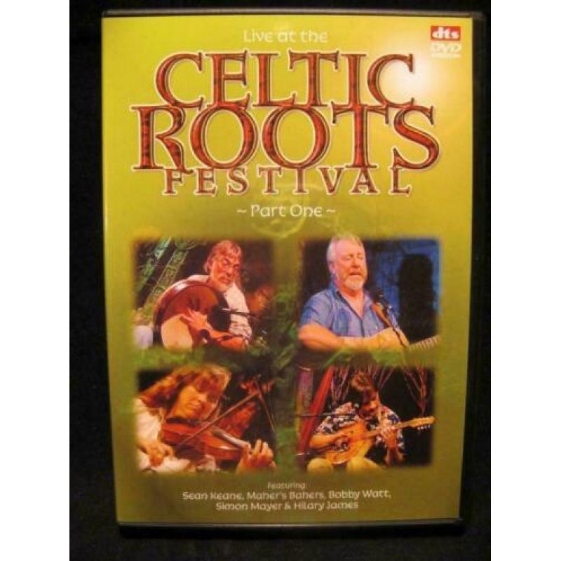 4x DVD CELTIC ROOTS FESTIVAL. 4uur +