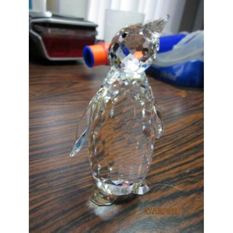 Swarovski pinguin groot incl. doos