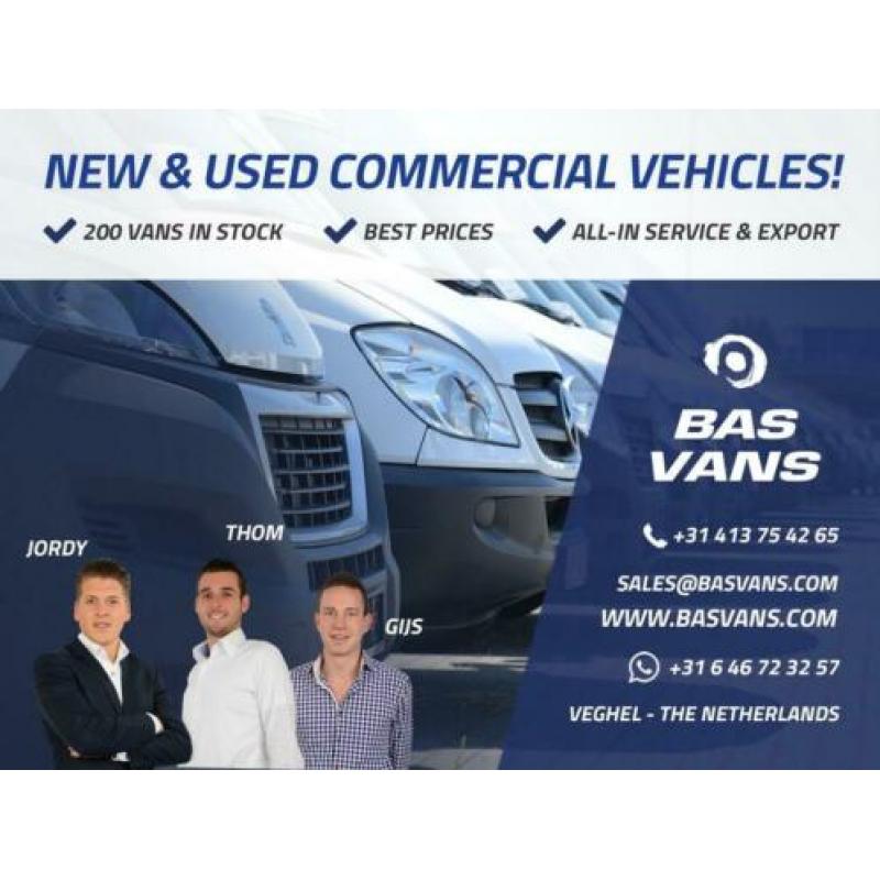 Iveco Daily 35C13 Kipper Doka Airco Cruise Leder 3500kg Trek