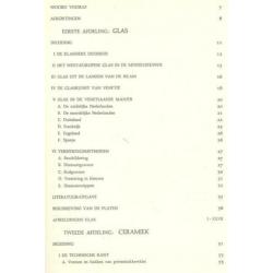 Glas en ceramiek; van Gelder; 1955