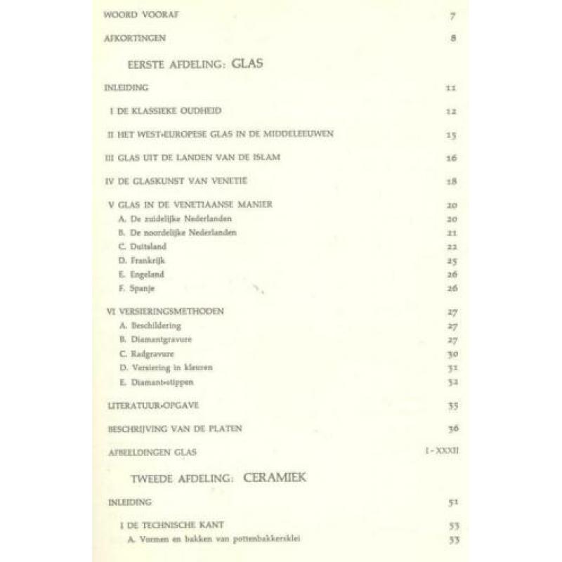 Glas en ceramiek; van Gelder; 1955