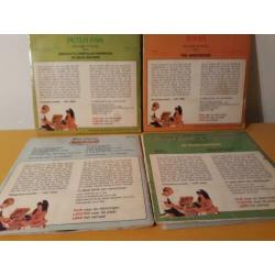 Walt disney singles peter pan, bambi, junglebook