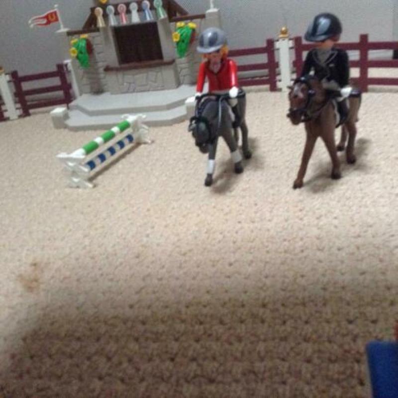 Playmobile Wedstrijd/Jumping paarden