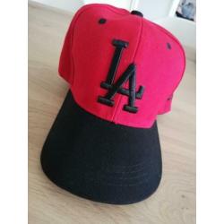 La dodgers pet nieuw zwart rood