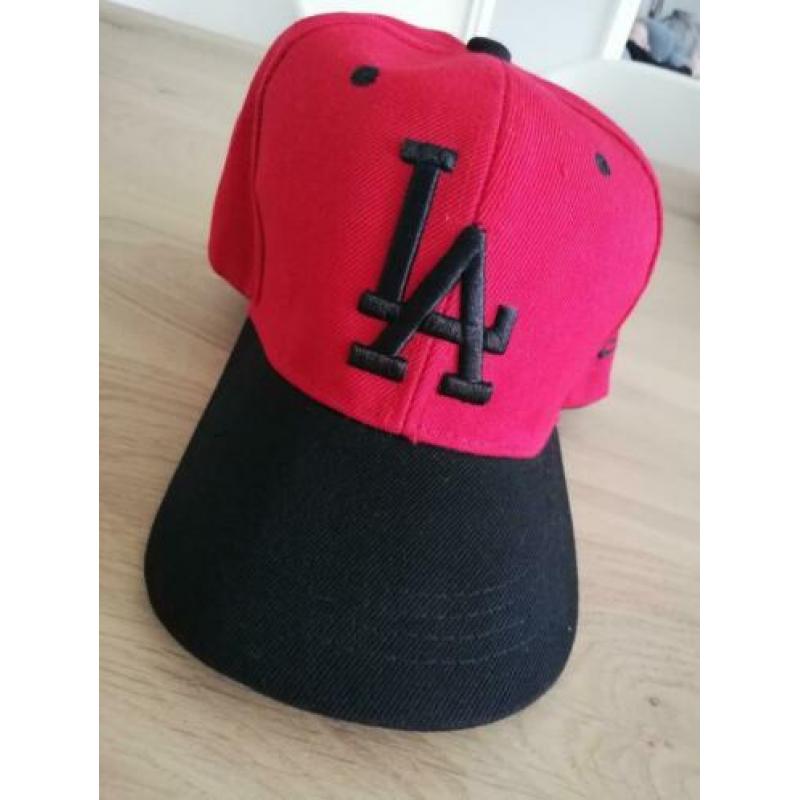 La dodgers pet nieuw zwart rood