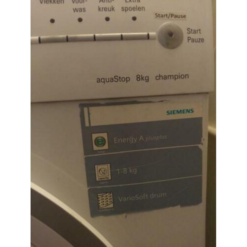 Siemens aquaStop A++ 8kg
