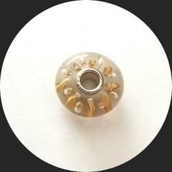 Trollbeads Glasbedel / zilver (F)