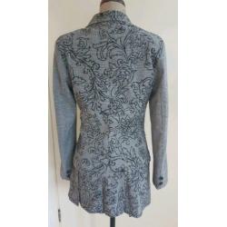 Aparte set met paisley print jasje en rokje