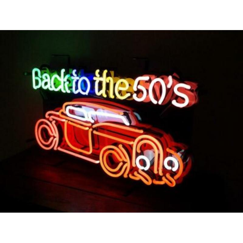 Back to the 50 's neonverlichting neon lamp sixties fifties
