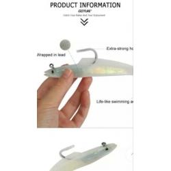 Shads kunstaas super aas voor zeebaars kabeljauw 15 cm. 32gr