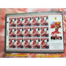 Postzegels Ferrari, San Marino, Michael Schumacher