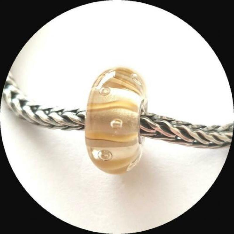 Trollbeads Glasbedel / zilver (F)