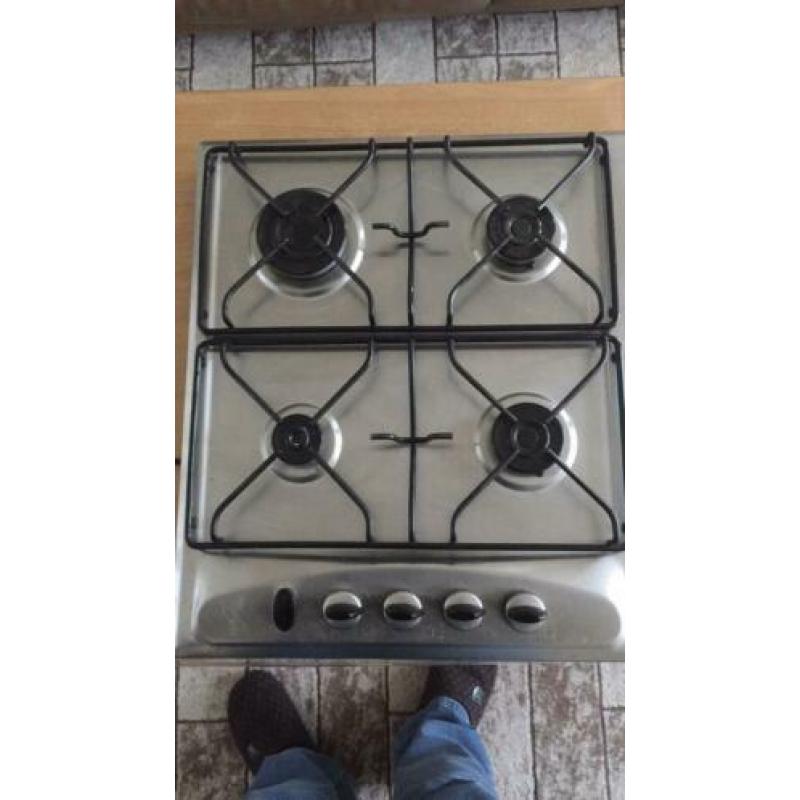 Gaskookplaat inbouw