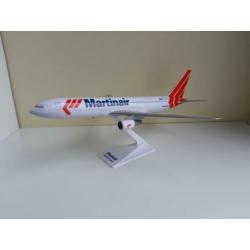 Martinair vliegtuigmodellen in verschillende schalen