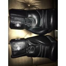 Twins kick/boks handschoenen + scheendekkers NIEUW Set