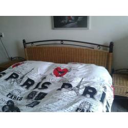 2 persoonsbed. 1.60m (ook hemel)