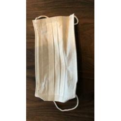 Mondkapjes 3ply wit