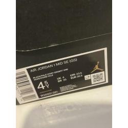Jordan 1 mid maat 36,5 Leopard nieuw