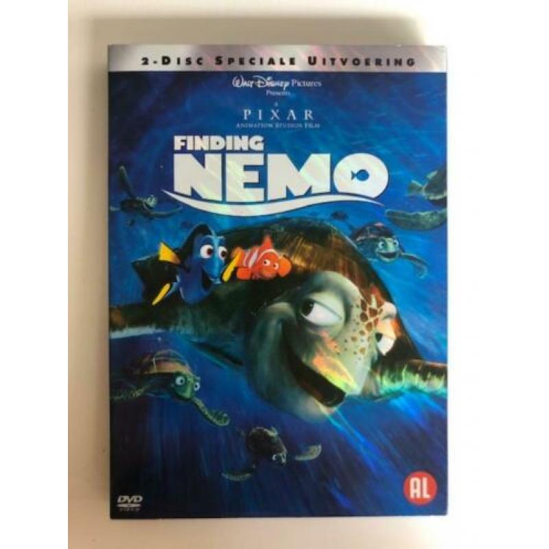 Disney dvd (ook 1 keuze mogelijk) Finding nemo, Bambi, Rio