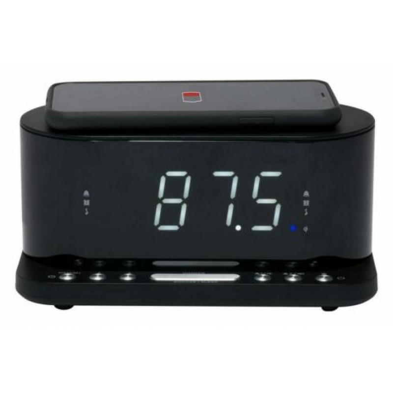 Nieuwe Denver CRQ-110 wekker radio met wireless oplader