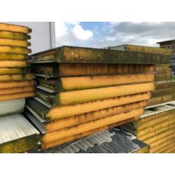 100 mm en 80 mm dikke Sandwich panelen