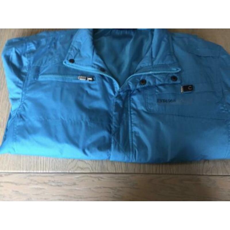 Damesjas,maat 38/40 kleur aqua blauw
