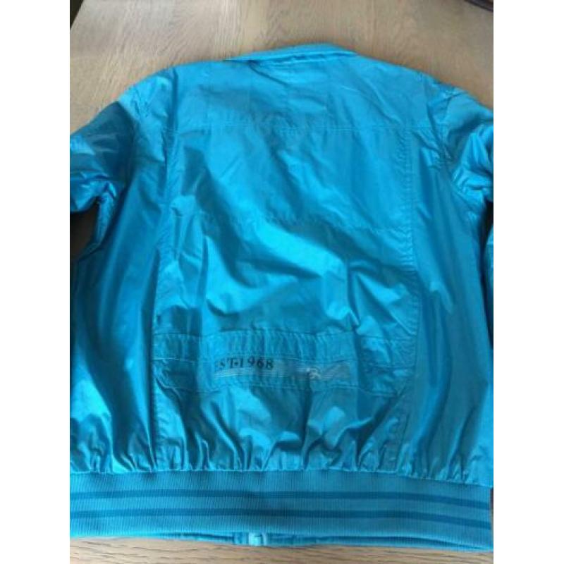 Damesjas,maat 38/40 kleur aqua blauw