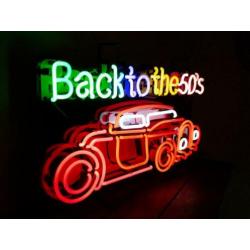 Back to the 50 's neonverlichting neon lamp sixties fifties