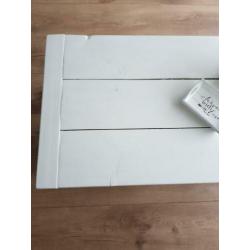 Salontafel wit hout landelijk scandinavische stijl