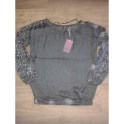 Nieuwe blauwe top van Geisha Maat S