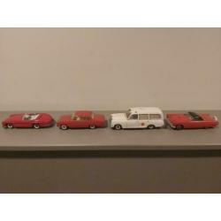 4x tekno 1/43 Mercedes Ford