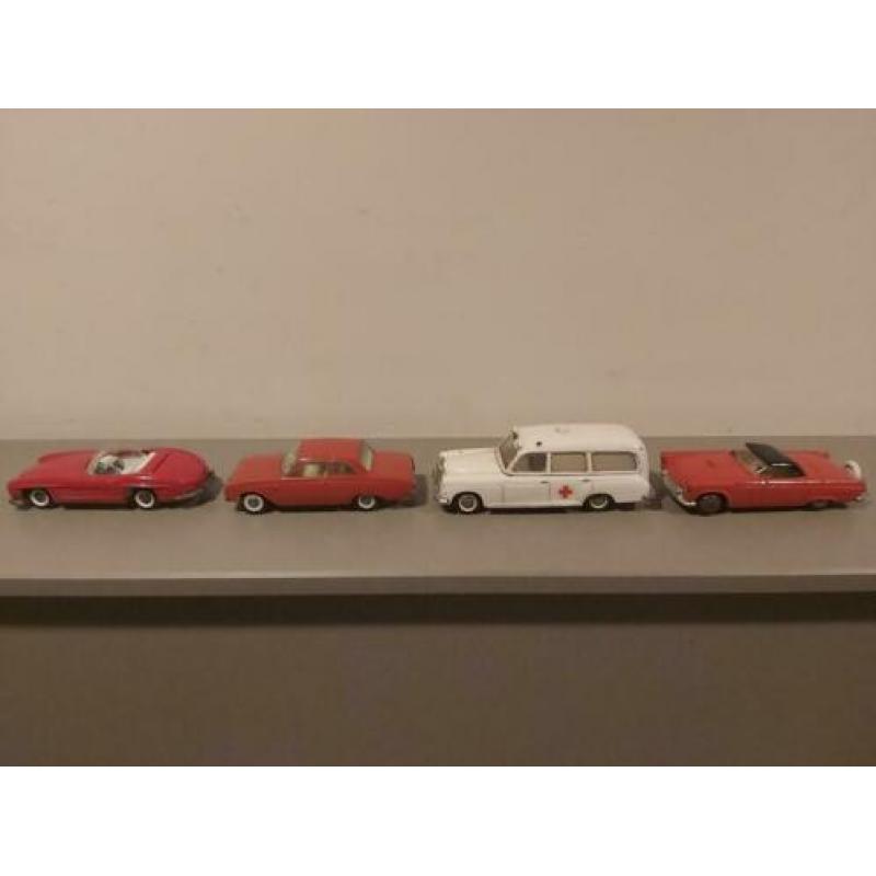 4x tekno 1/43 Mercedes Ford