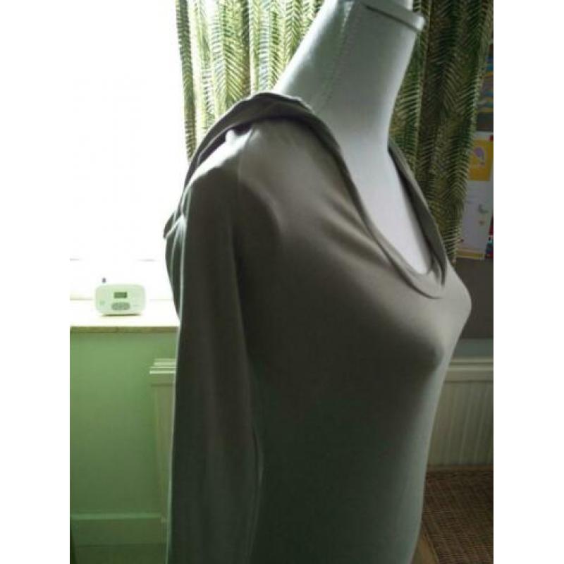 Moscow - groene/ beige jurk (s)
