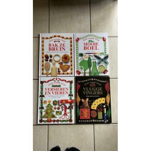 Boeken van stap voor stap. 14 stuks. Nieuw