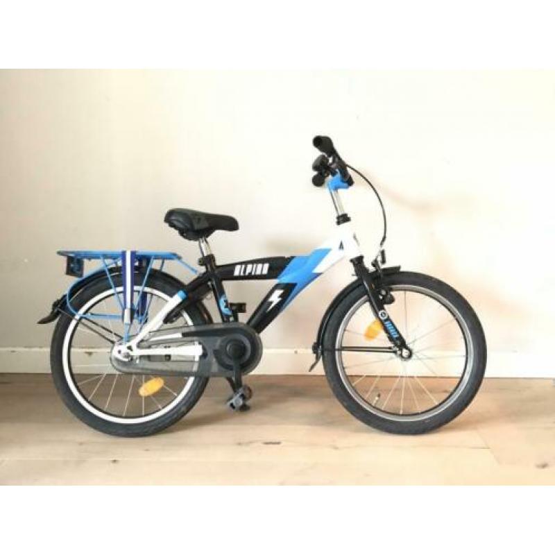 Stoere, Alpina, jongensfiets, kinderfiets, 18 inch