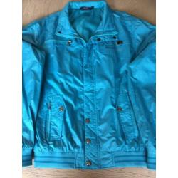 Damesjas,maat 38/40 kleur aqua blauw