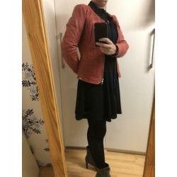 Rood leren Ibana jasje /38