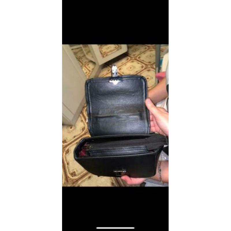 Zwarte crossbodybag