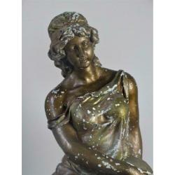 oud beeld dame